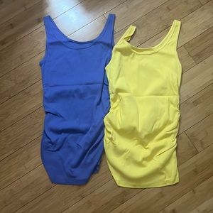 2 piece maternity tank tops